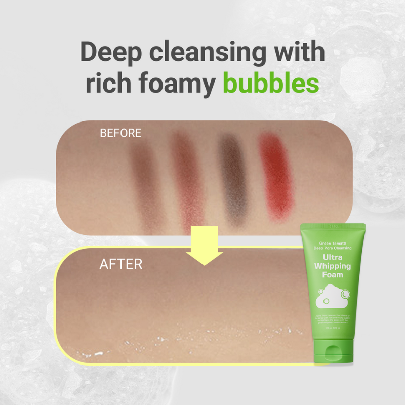 SUNGBOON EDITIOR Green Tomato Deep Pore Cleansing Ultra Whipping Foam