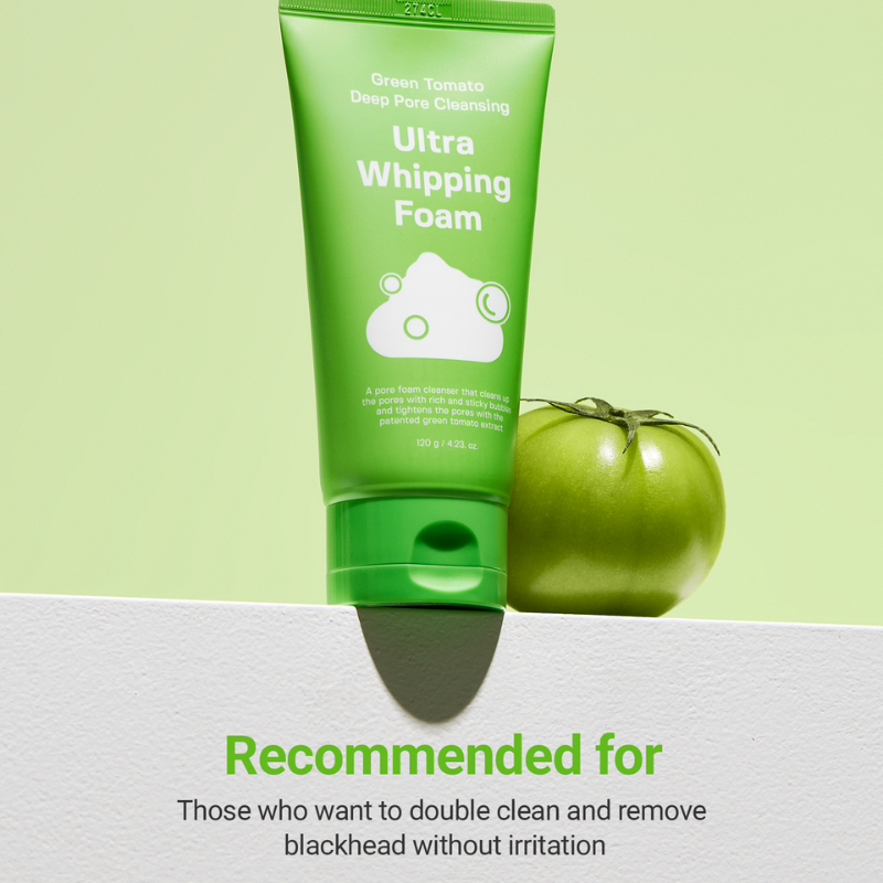 SUNGBOON EDITIOR Green Tomato Deep Pore Cleansing Ultra Whipping Foam