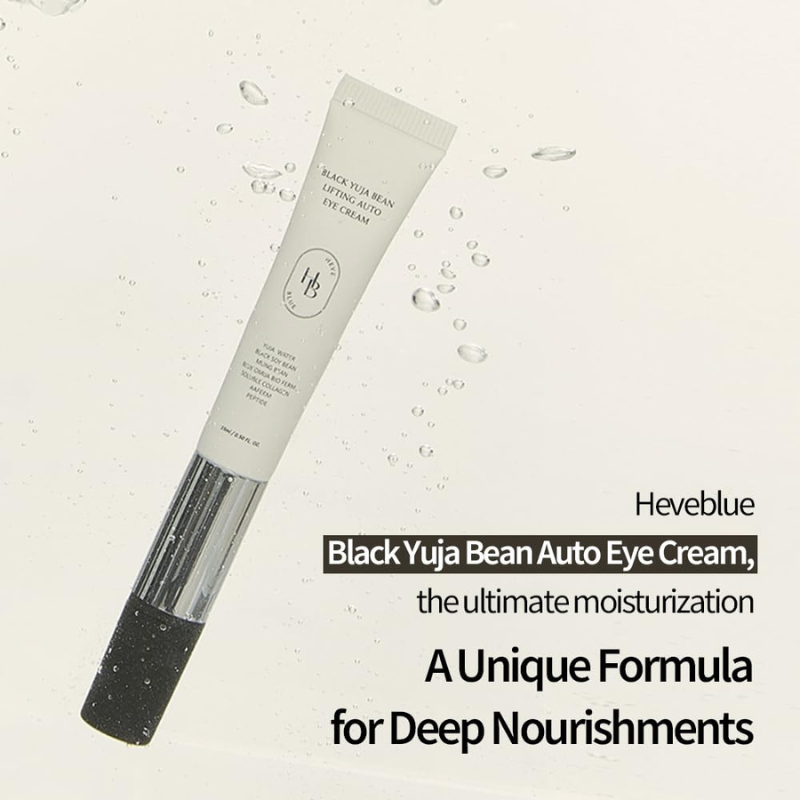 HEVEBLUE Black Yuja Bean Lifting Auto Eye Cream
