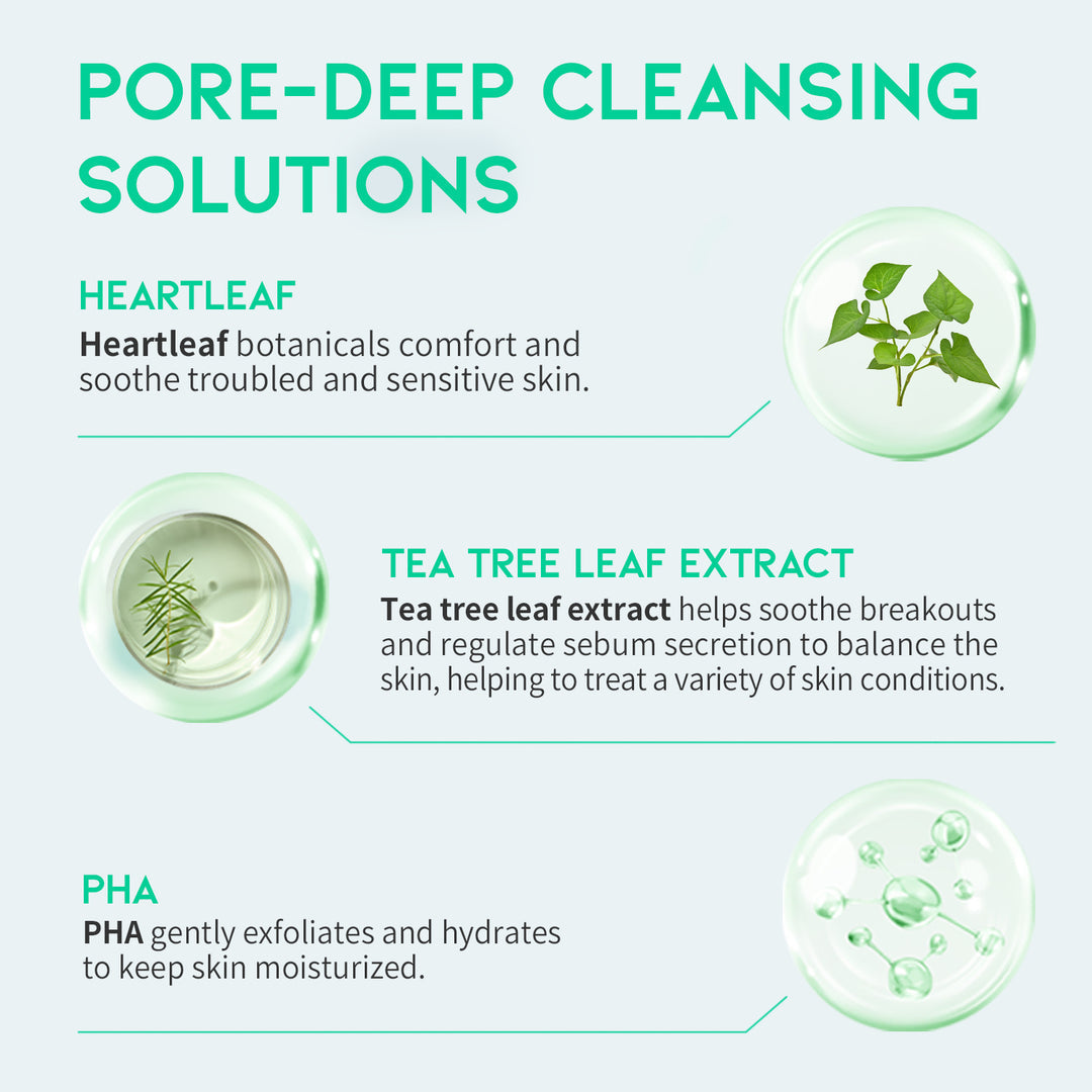 #OOTD Heart Leaf Pore Zero Cleanser 200ml
