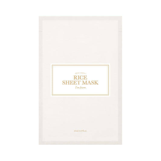 I'm from RICE SHEET MASK 20ml