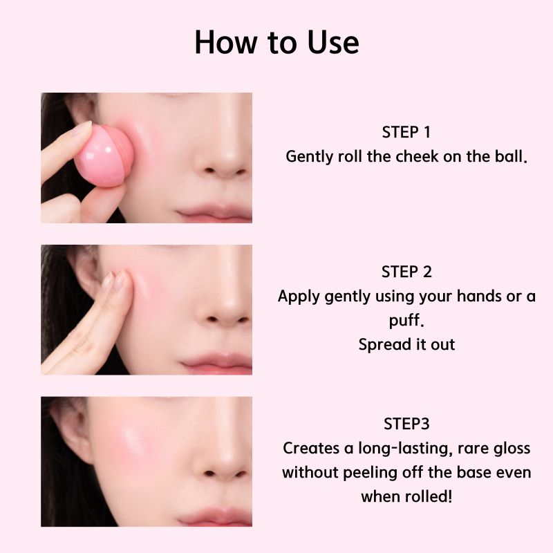 ROMAND Juicy Roll Cheek - 6 Color to Choose