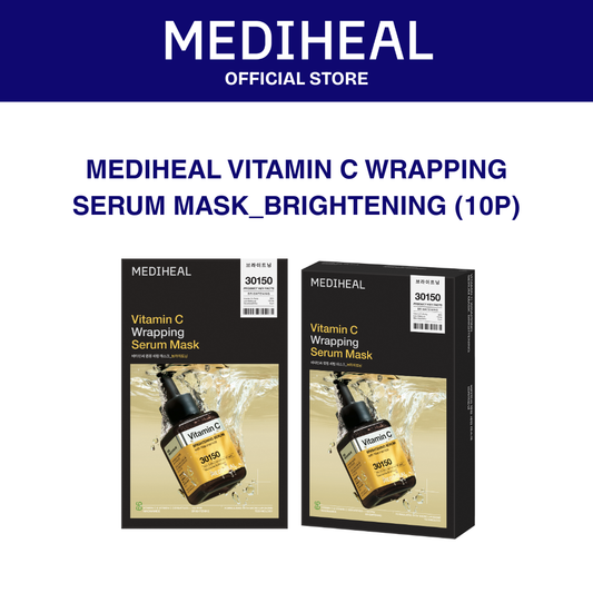 MEDIHEAL VITAMIN C WRAPPING SERUM MASK_BRIGHTENING (10P)