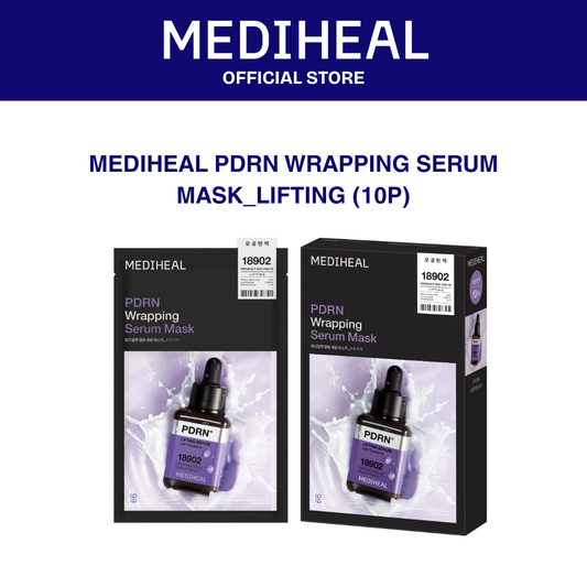 MEDIHEAL PDRN WRAPPING SERUM MASK_LIFTING (10P)