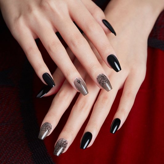 DASHING DIVA Magic Press Coffin Mani Spider MDR3F003CF