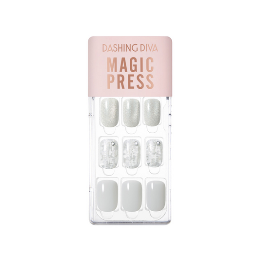DASHING DIVA Magic Press Regular Round Mani Pure Tweed MDR3F038RR