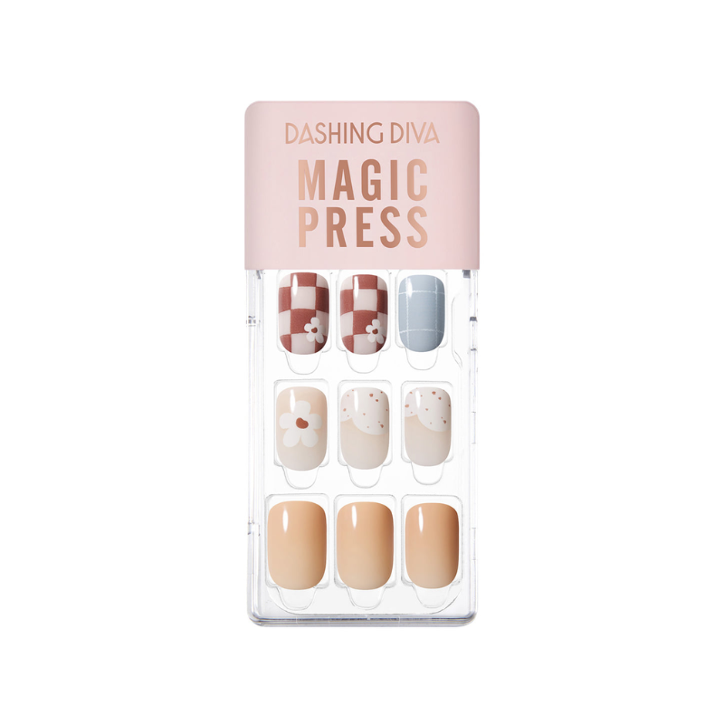 DASHING DIVA Magic Press Regular Round Mani Flower Blending MDR3F041RR