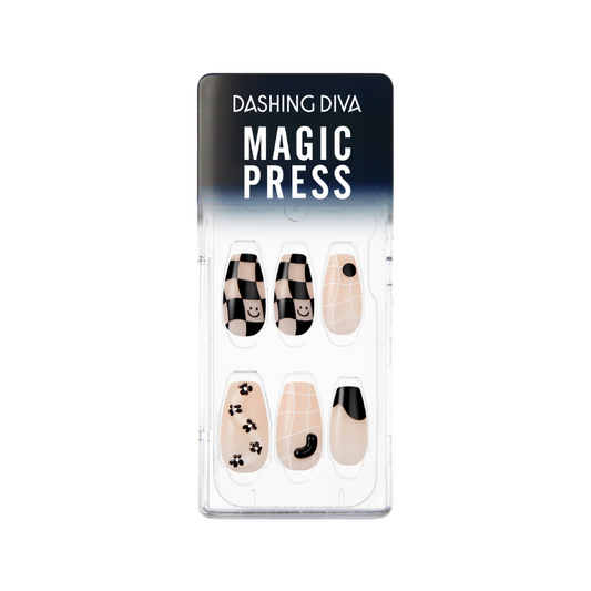 DASHING DIVA Magic Press Coffin Mani Nice Way MDR3P044CF