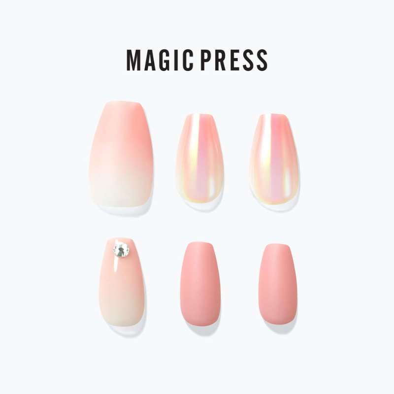 DASHING DIVA Magic Press Coffin Mani Romantic Dream MDR3P093CF