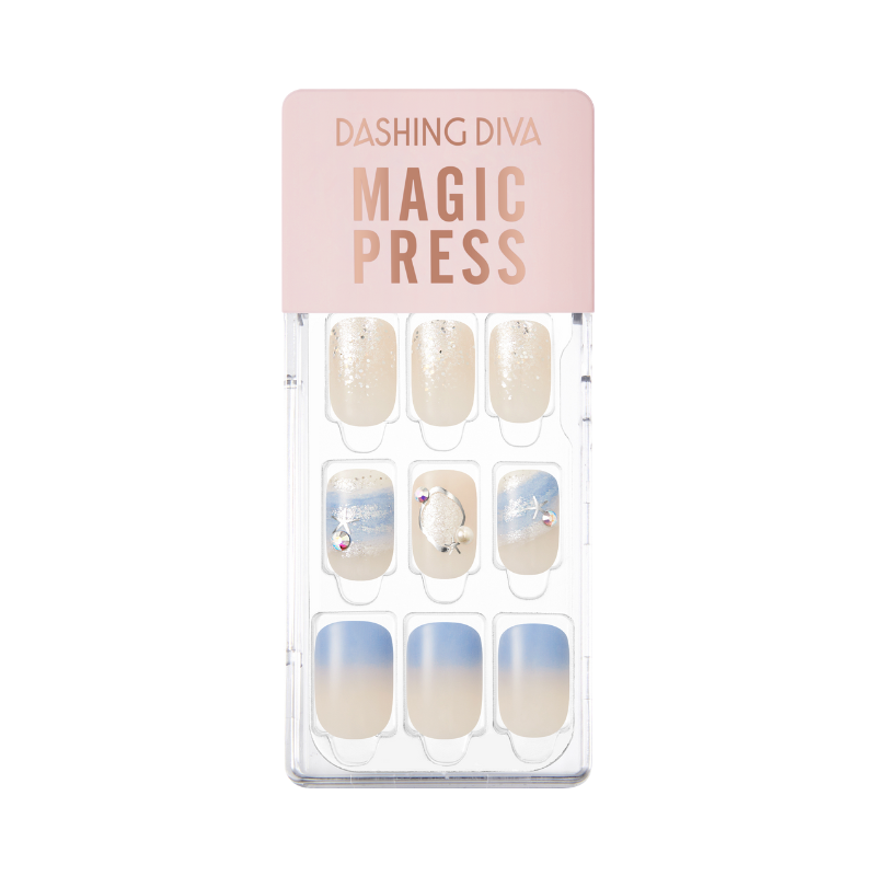 DASHING DIVA Magic Press Mani Sandy Beach MDR3S048RR