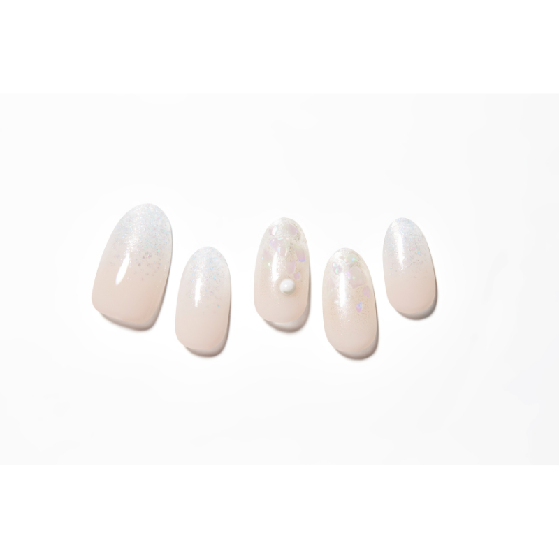 DASHING DIVA Magic Press Almond Mani Shining Pearl MDR3S128AL