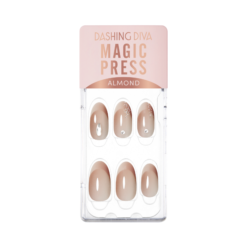 DASHING DIVA Magic Press Almond Mani Wonder Woman MDR3S129AL