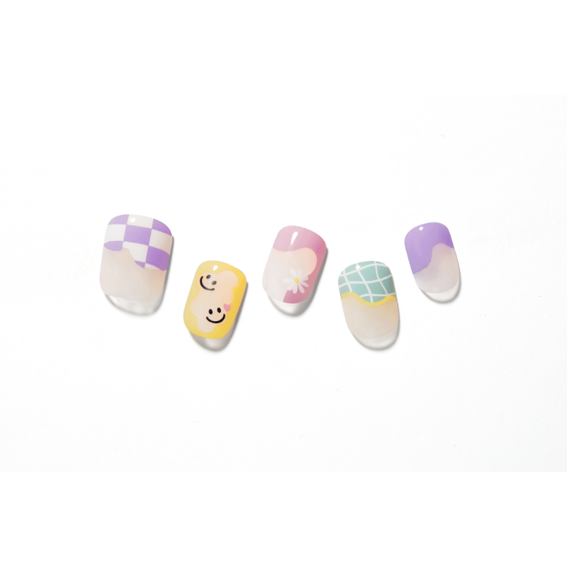 DASHING DIVA Magic Press Mani Melting Smile MGL3P081SS