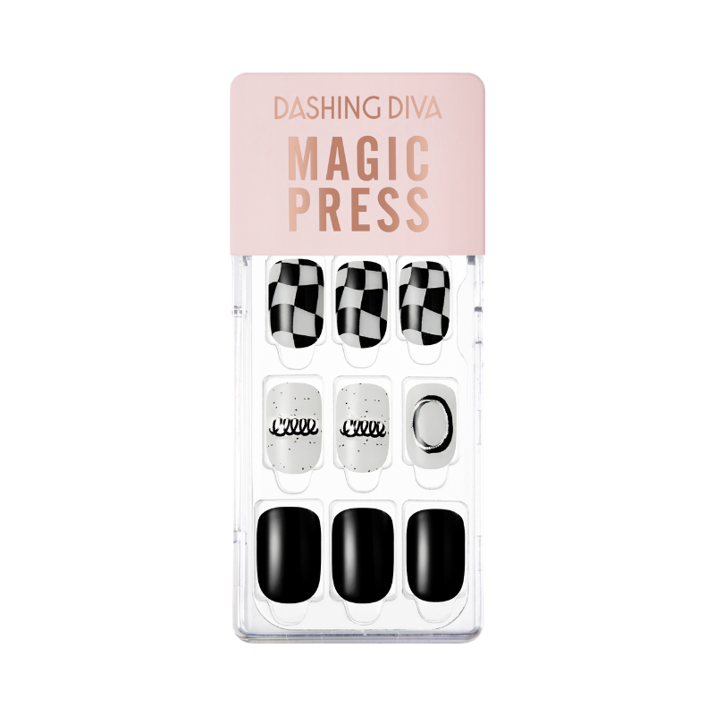 DASHING DIVA Magic Press Mani Dark Room MGL3P085RR
