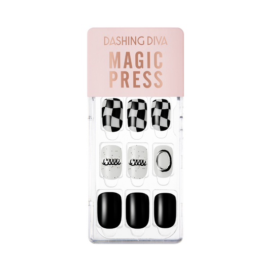 DASHING DIVA Magic Press Mani Dark Room MGL3P085RR