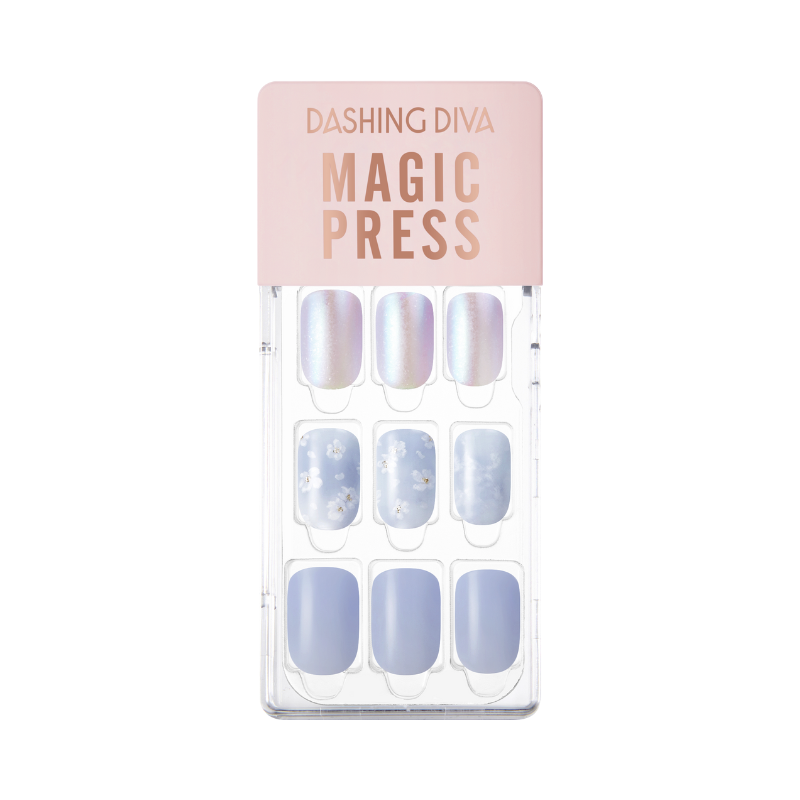 DASHING DIVA Magic Press Blooming Blue MGL3S091RR – WOOH