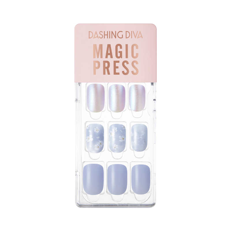 DASHING DIVA Magic Press Blooming Blue MGL3S091RR
