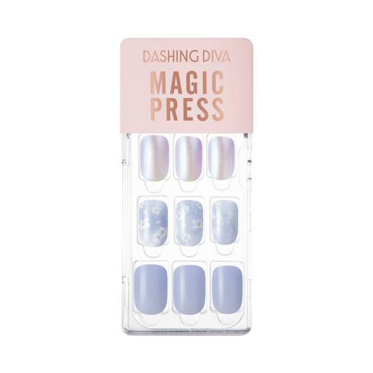 DASHING DIVA Magic Press Blooming Blue MGL3S091RR