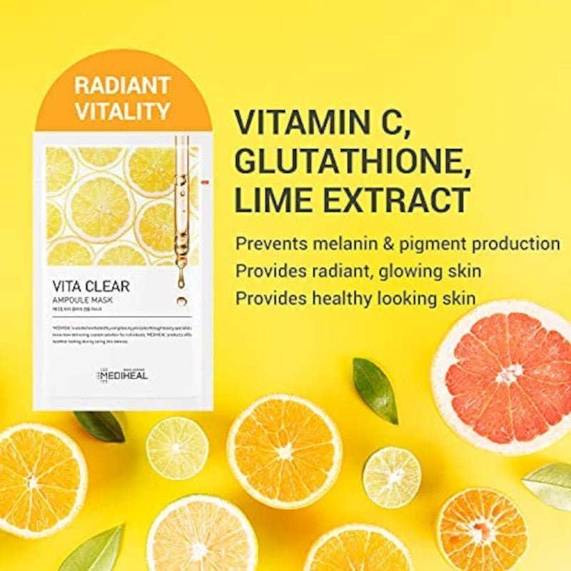 Mediheal Vita Clear Ampoule Mask (1ea)