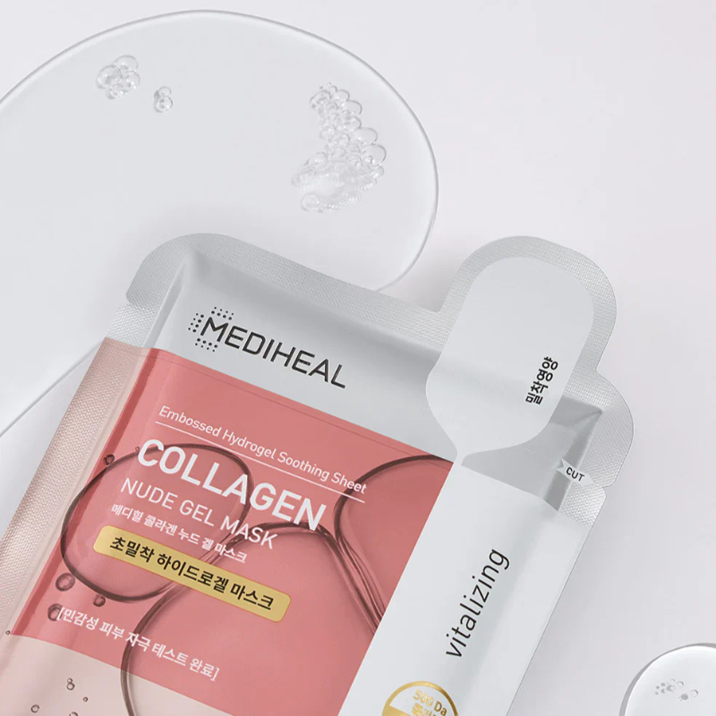 MEDIHEAL Collagen Nude Gel Mask 10ea