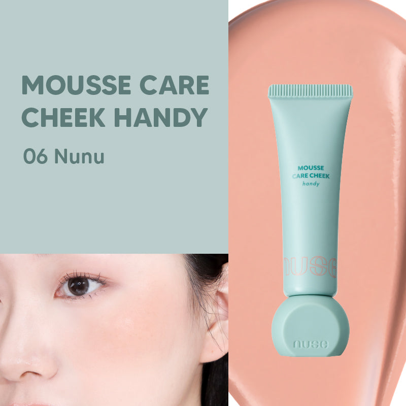 Nuse Mousse Care Cheek Handy - 4 Colors to Choose