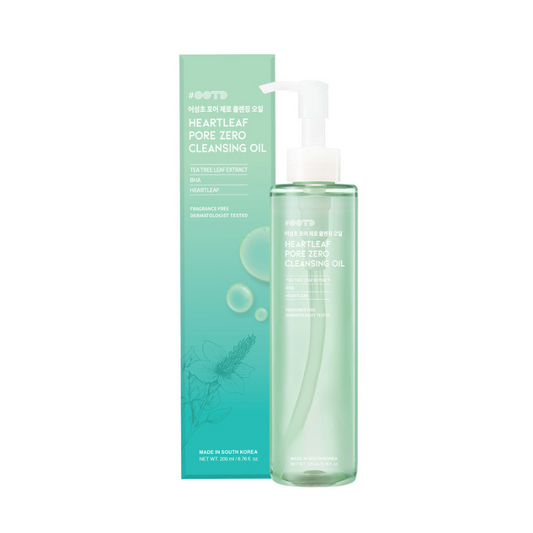 #OOTD Heartleaf Pore Zero Cleansing Oil