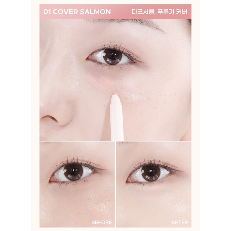 PERIPERA Mood Fit Pencil Concealer - 3 Colors to Choose