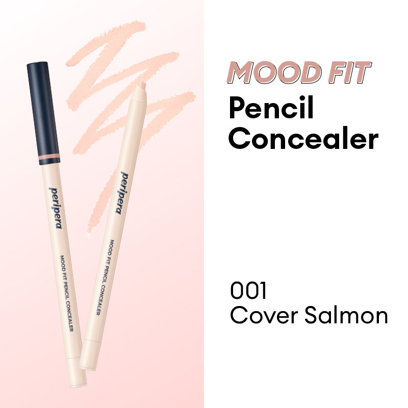 PERIPERA Mood Fit Pencil Concealer - 3 Colors to Choose