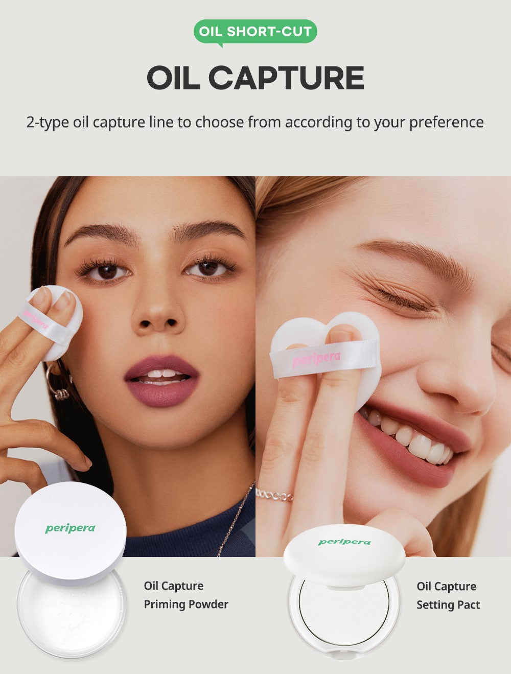 PERIPERA Oil Capture Priming Powder