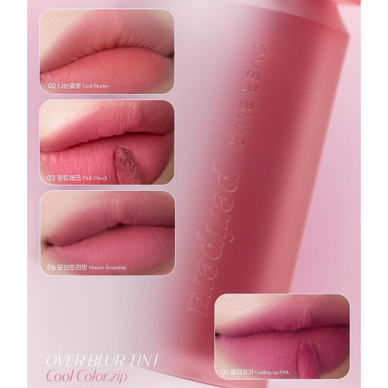 PERIPERA Over Blur Tint - 14 Colors to Choose