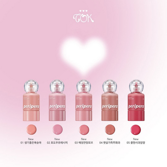 PERIPERA Syrupy Tok Cheek - 15 Colors to Choose