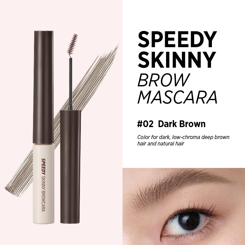 PERIPERA Speedy Skinny Brow Mascara - [5 Colors to Choose]