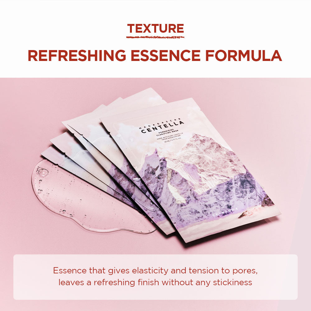 SKIN1004 Madagascar Centella Poremizing Clarifying Mask 5ea