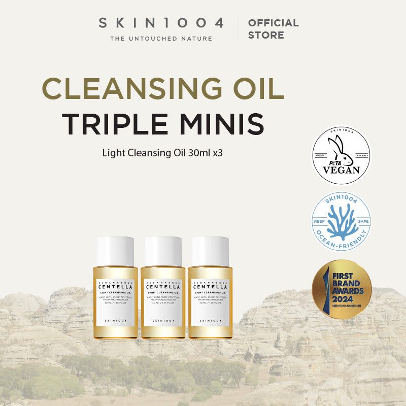 SKIN1004 Madagascar Centella Light Cleansing Oil Triple Minis