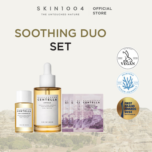 SKIN1004 Centella Soothing Duo Set - Ampoule 55ml + Toner 30ml