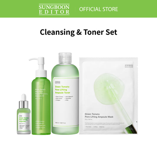 SUNGBOON EDITOR Cleansing & Toner Set