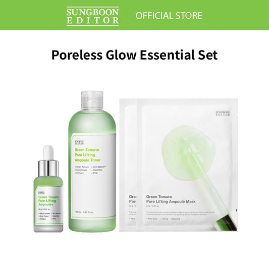 SUNGBOON EDITOR Poreless Glow Essentials Set