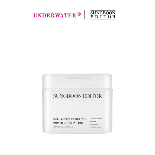 SUNGBOON EDITOR Deep Collagen Retinol Power Boosting Pad 190ml(100pcs)