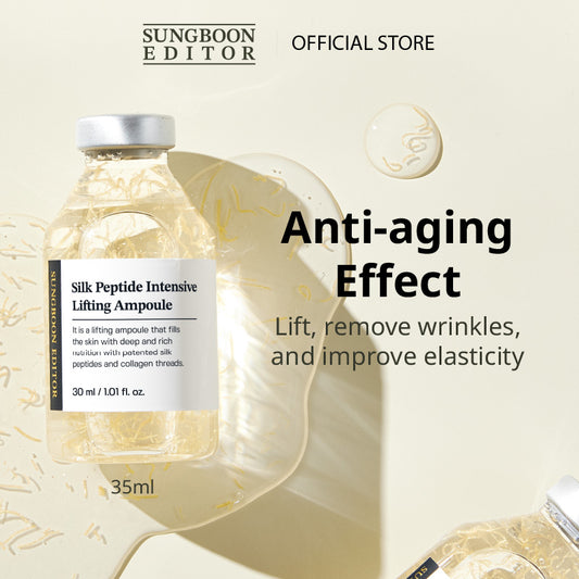 SUNGBOON EDITOR Silk Peptide Intensive Lifting Ampoule (35ml/60ml)