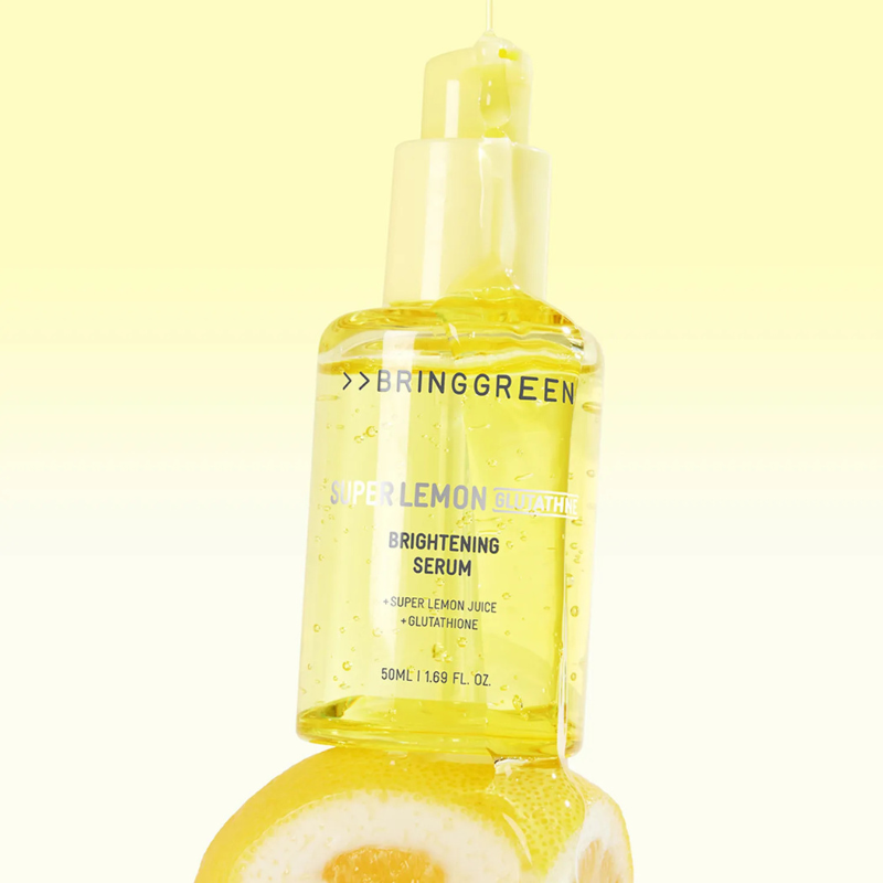 BRINGGREEN Super Lemon Glutathione Brightening Serum (+Free Night Activator)