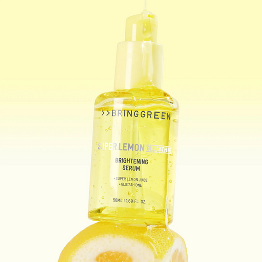 BRINGGREEN Super Lemon Glutathione Brightening Serum (+Free Night Activator)