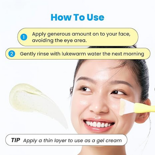 BRINGGREEN Super Lemon Glutathione Sleeping Pack (+Free Spatula)