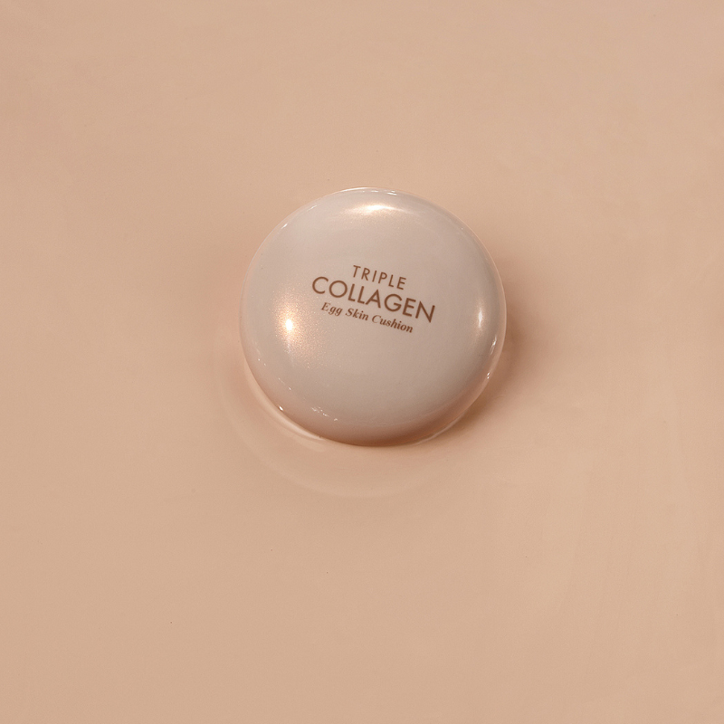 TONY MOLY Triple Collagen Egg Skin Cushion - 2 Color to Choose