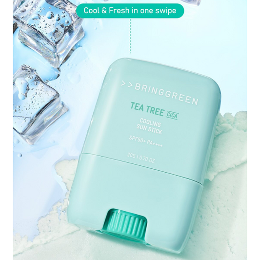 BRINGGREEN Tea Tree Cica Cooling Sun Stick 20g