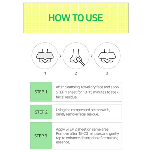 BRINGGREEN Tea Tree Cica Pore Nose Pack 5Pcs