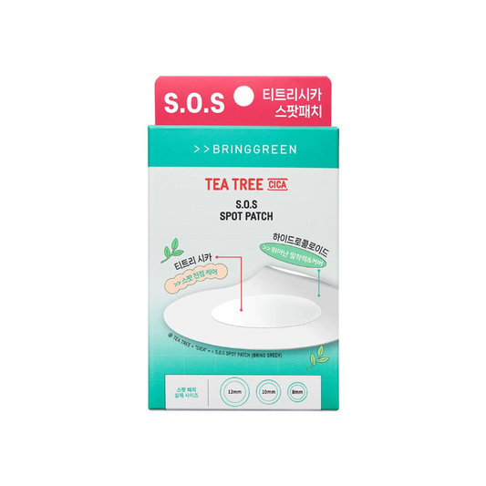 BRINGGREEN Tea Tree Cica Sos Spot Patch 75+25P