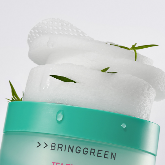 BRINGGREEN Tea Tree Cica Trouble Soothing Toner Pads (2023 AD)