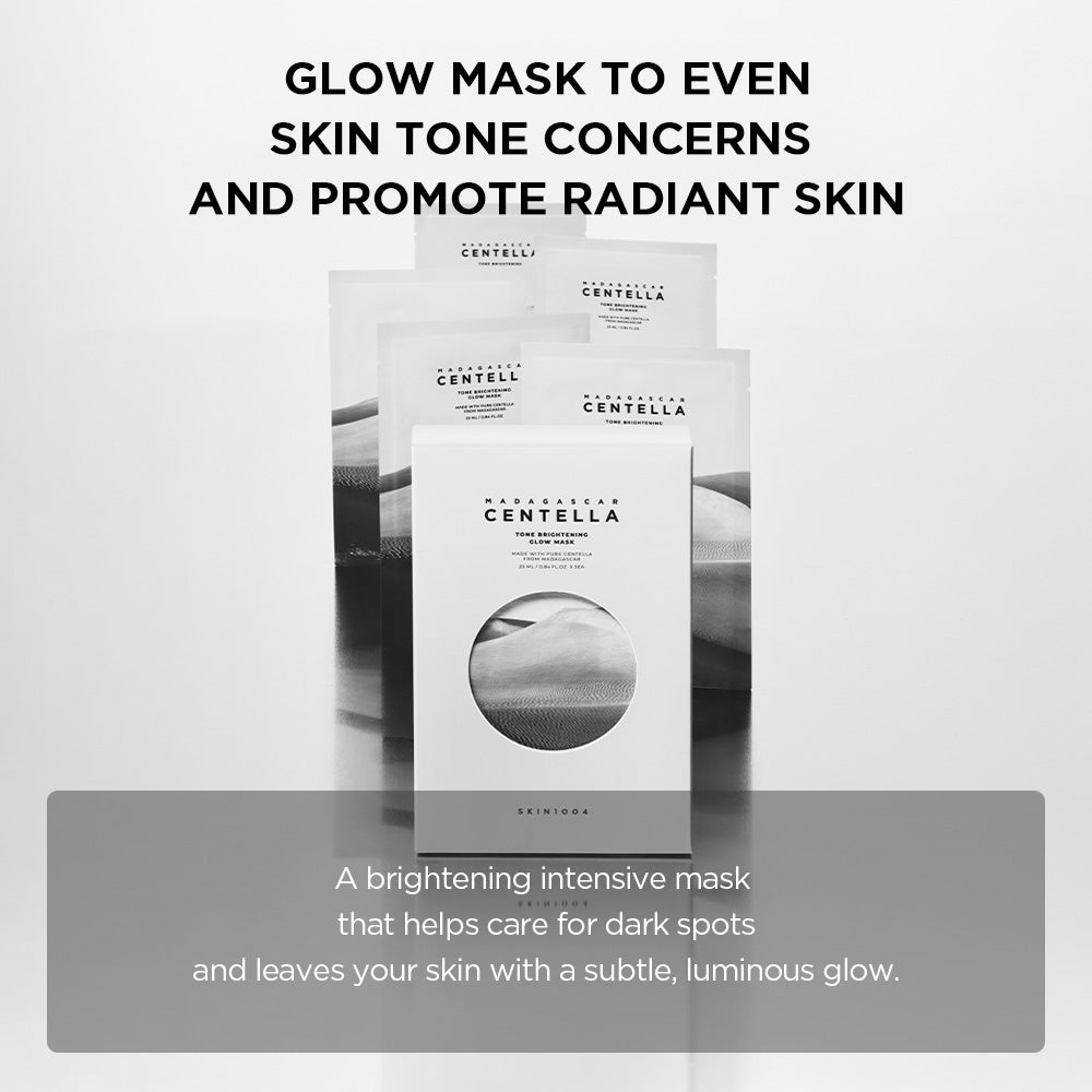 SKIN1004 Madagascar Centella Tone Brightening Glow Mask 5ea