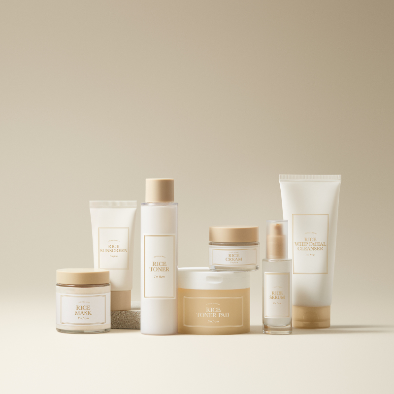 I'm from RICE TONER PAD 140ml