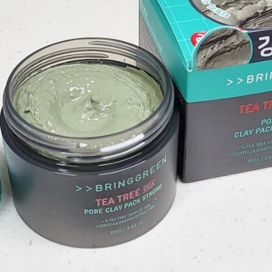 BRING GREEN TEA TREE CICA PORE CLAY PACK STRONG